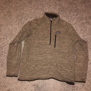 1/4 Zip khaki Patagonia better sweater MENS